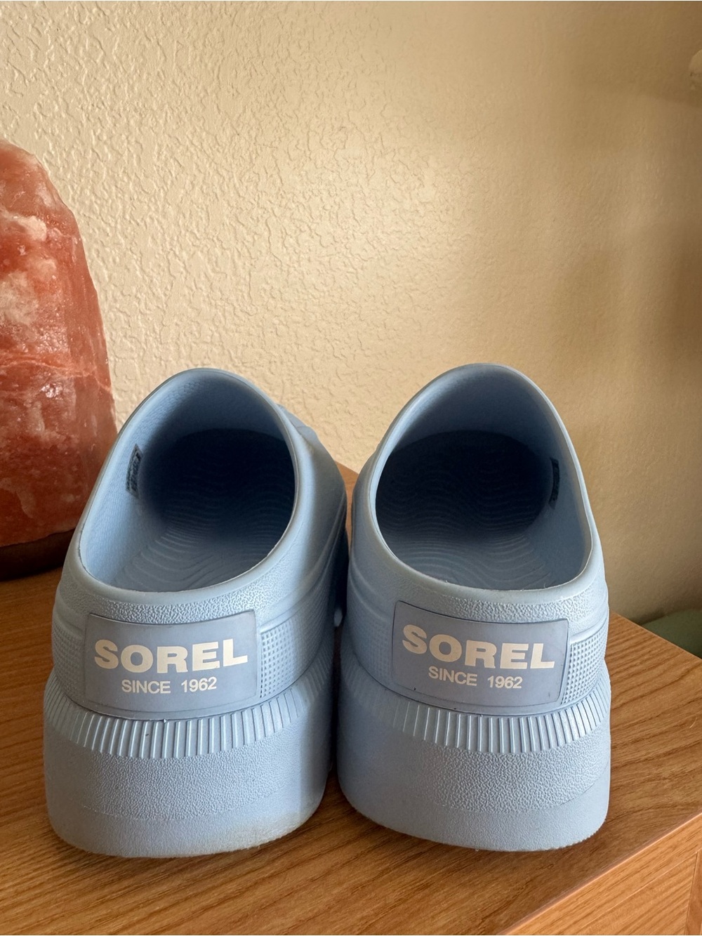 SOREL Caribou Platform Clogs - Arctic Sea Color - Picture 3 of 4